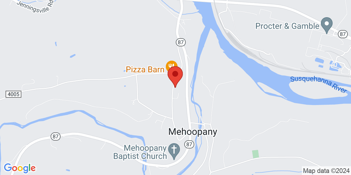 Map of Mehoopany Area Library